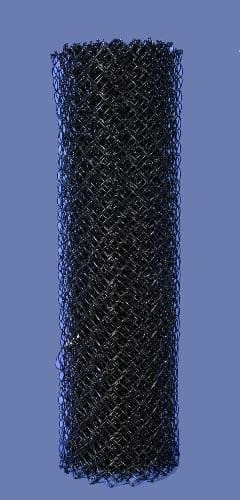 2" x 9 ga x 6 black chain link