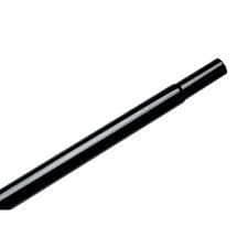 1 3/8″ x 21′ Swedged Black Top Rail-BLK