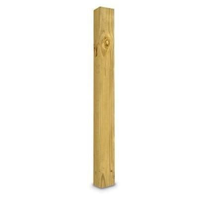 4" x 4" x 8 PT pine post