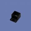 aluminum stationary wall mount bracket black - BLK