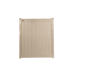 6X5 T&G PRIVACY RACKABLE GATE-TAN