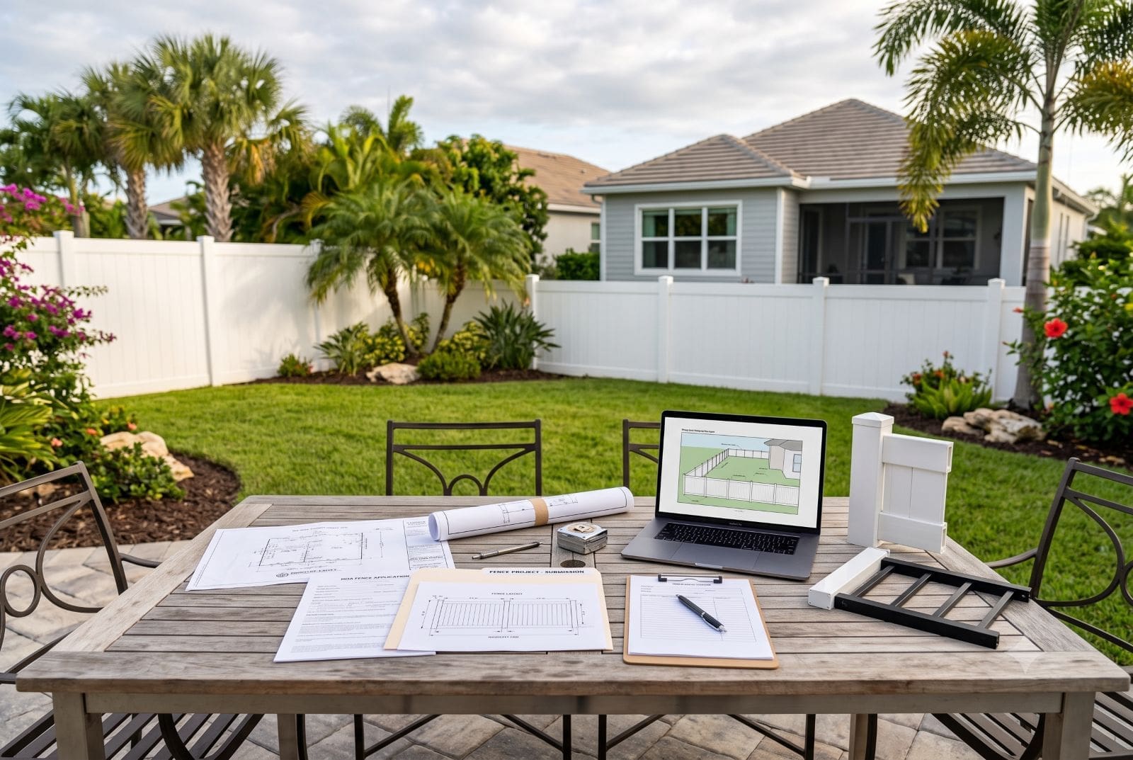 Read more about the article How to Get HOA Approval for a Fence (And What Fence Outlet Handles for You)